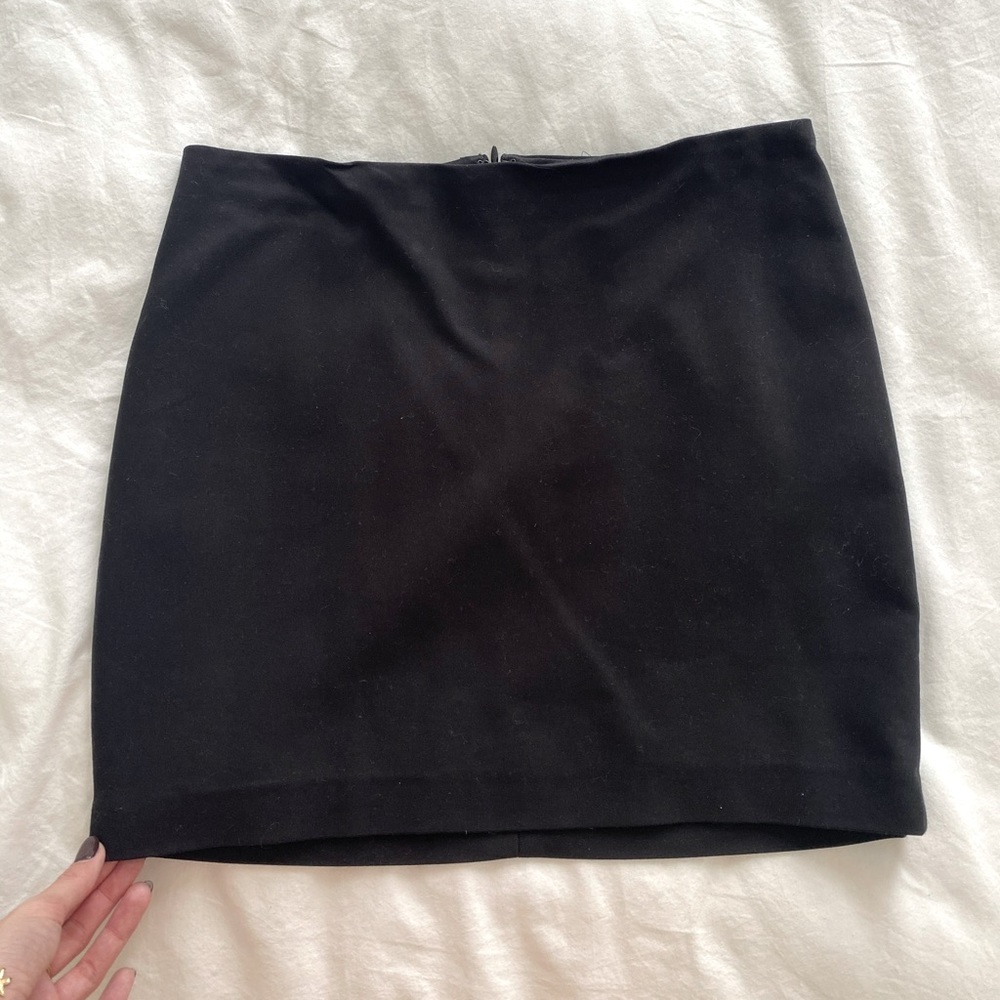 Black Express Mini Skirt